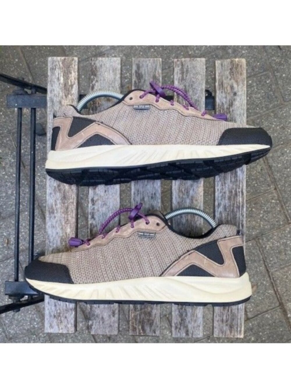 SAS Shoes Suprhon Non Slip Lace Up Sneakers 'Pebble Grey' Women's Size 9.5 NWOT